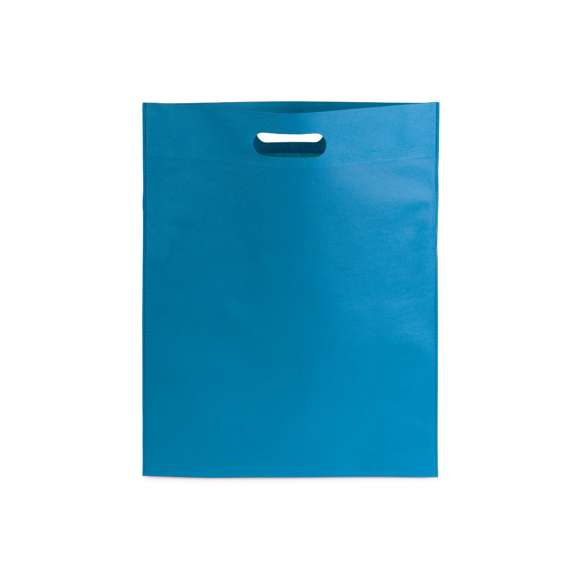 Bolsa en non-woven en variada gama de vivos colores. Con asas troqueladas reforzadas y acabado termosellado. Resistencia hasta 5kg de peso.
