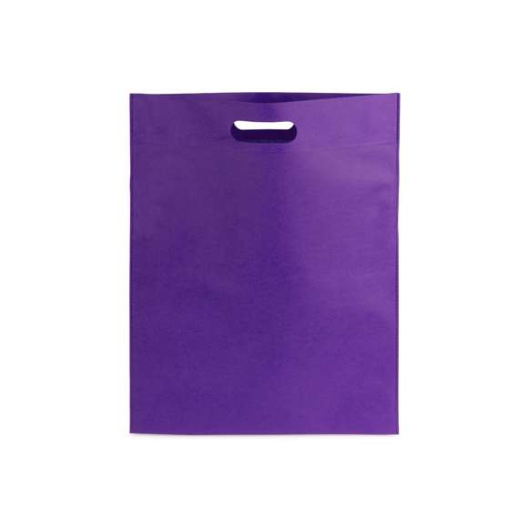 Bolsa en non-woven en variada gama de vivos colores. Con asas troqueladas reforzadas y acabado termosellado. Resistencia hasta 5kg de peso.