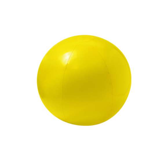 Balón inflable en tamaño maxi de PVC en variada gama de vivos colores.