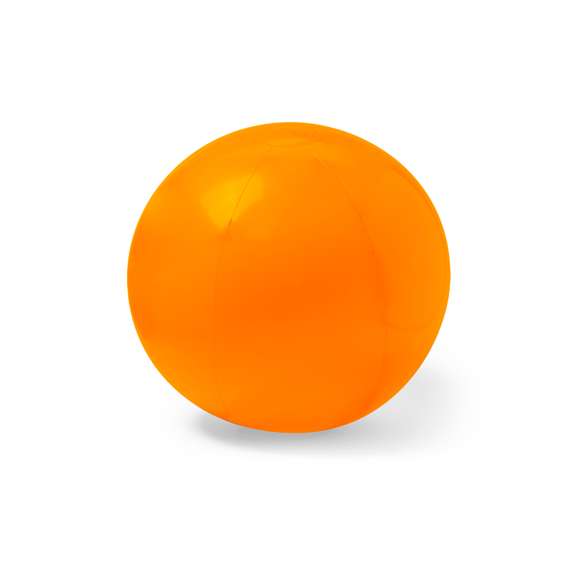 Balón inflable en tamaño maxi de PVC en variada gama de vivos colores.