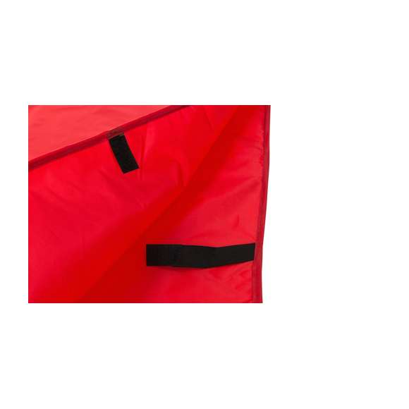 Peto deportivo para adulto en suave y resistente poliéster 190T de vivos colores y laterales rematados con elásticos. Talla única.