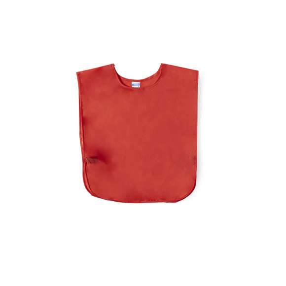 Peto deportivo para niño en suave y resistente poliéster 190T de vivos colores y laterales rematados con elásticos. Talla única.