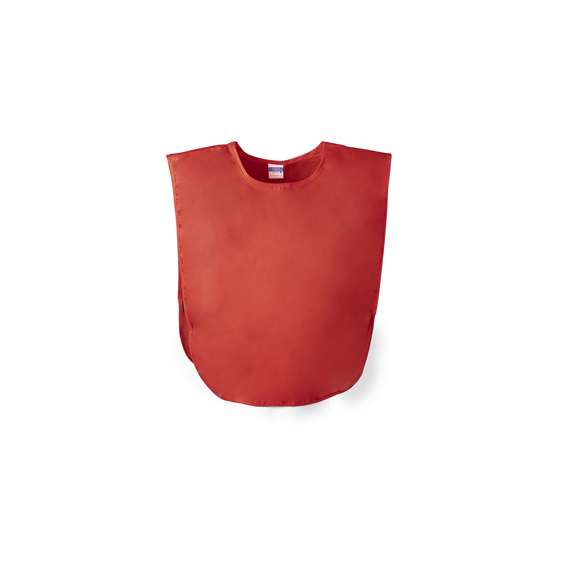 Peto deportivo para niño en suave y resistente poliéster 190T de vivos colores y laterales rematados con elásticos. Talla única.