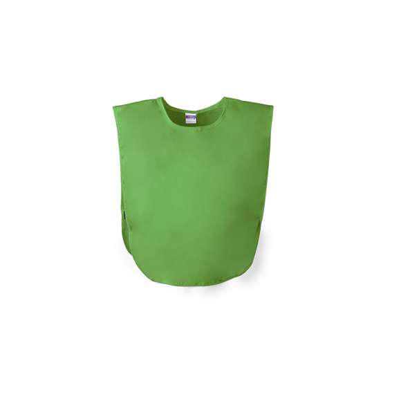 Peto deportivo para niño en suave y resistente poliéster 190T de vivos colores y laterales rematados con elásticos. Talla única.