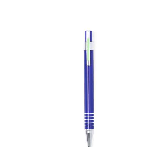 Set de bolígrafo de mecanismo pulsador y portaminas en original diseño bicolor. De cuerpo metálico en suave acabado de vivos colores y accesorios en colores plateados. Con empuñadura anillada y presentado en resistente estuche individual metálico a juego con suave espuma troquelada. Bolígrafo de cartucho jumbo con tinta azul y portaminas con minas de 0,7mm incluidas.
