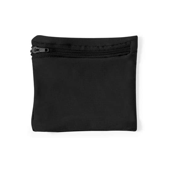Muñequera en resistente y suave microfibra en vivos colores, con bolsillo de cierre de cremallera a juego y de firme ajuste. Diseñada para actividades deportivas y de ocio.