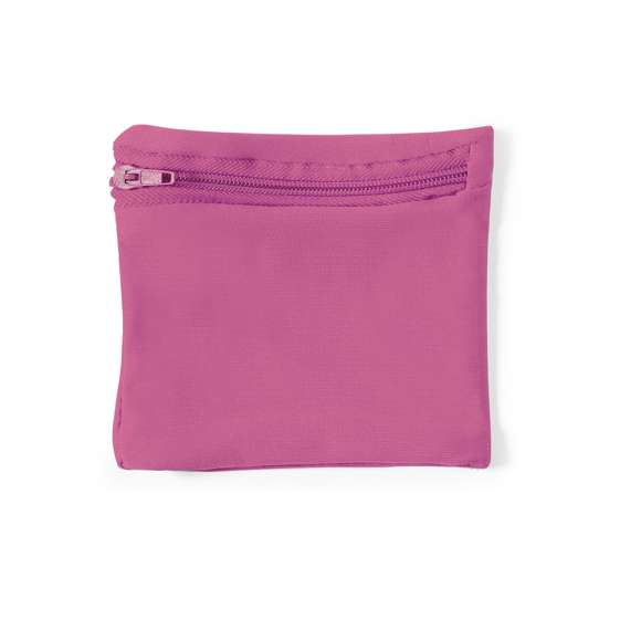 Muñequera en resistente y suave microfibra en vivos colores, con bolsillo de cierre de cremallera a juego y de firme ajuste. Diseñada para actividades deportivas y de ocio.