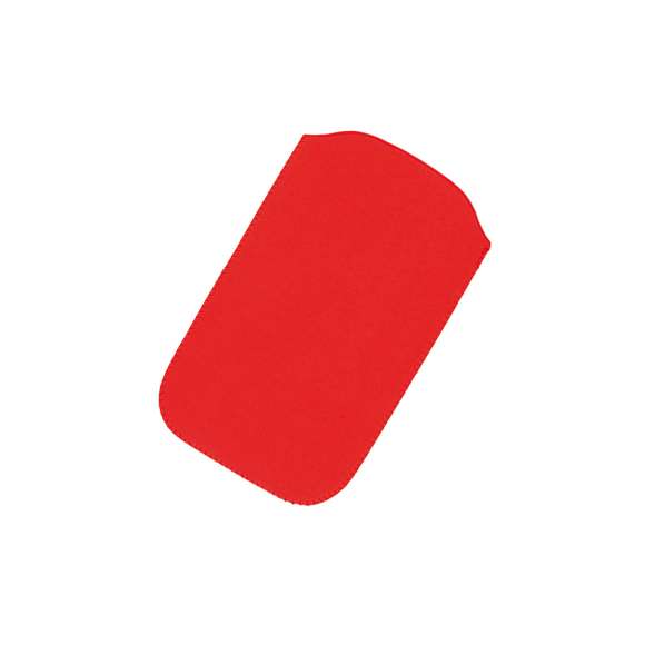  	Práctica funda para smarthone en suave microfibra de llamativos colores y cierre con tira de velcro.