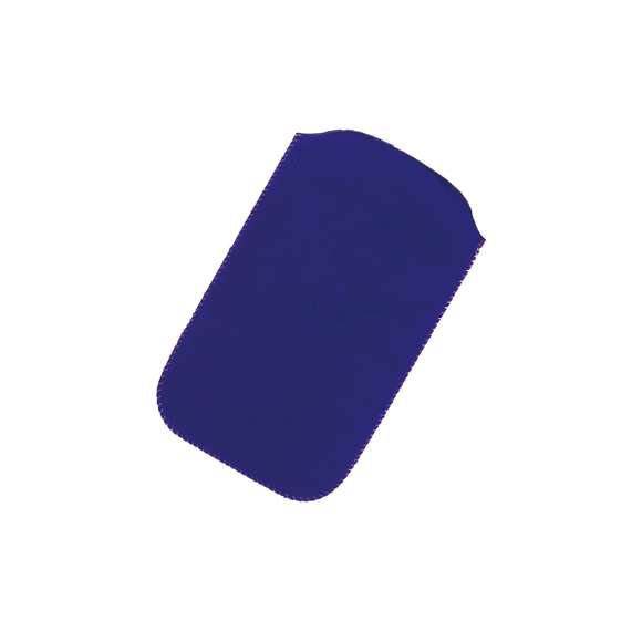  	Práctica funda para smarthone en suave microfibra de llamativos colores y cierre con tira de velcro.