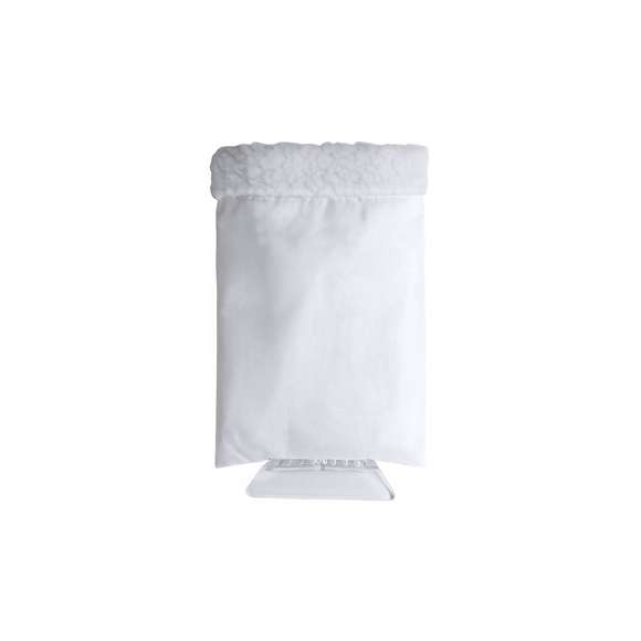 Rascador de hielo con manopla de protección en resistente poliéster 210T de vivos de colores.