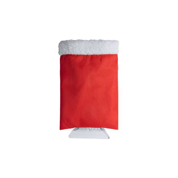 Rascador de hielo con manopla de protección en resistente poliéster 210T de vivos de colores.