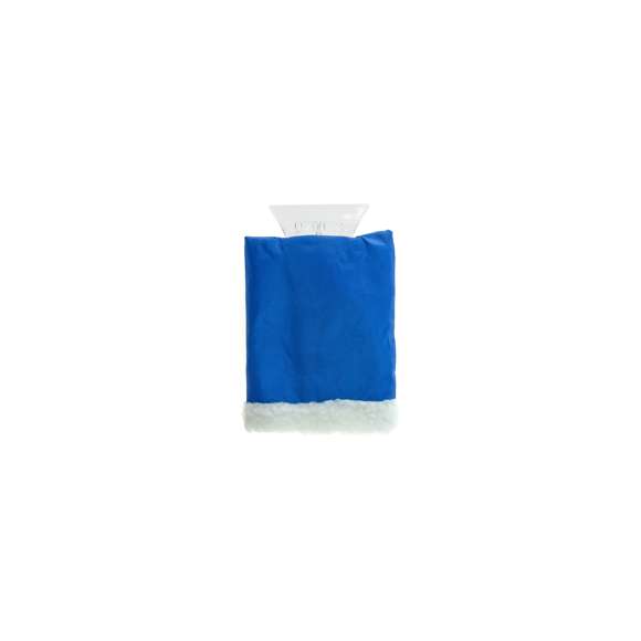 Rascador de hielo con manopla de protección en resistente poliéster 210T de vivos de colores.