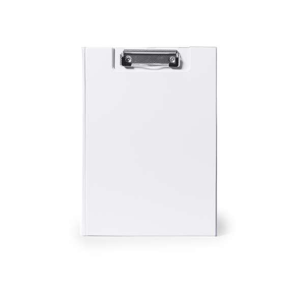 Clásica carpeta de pinza en variados colores y acabado en suave PVC. Con bolsillo transparente de solapa interior en resistente PVC.