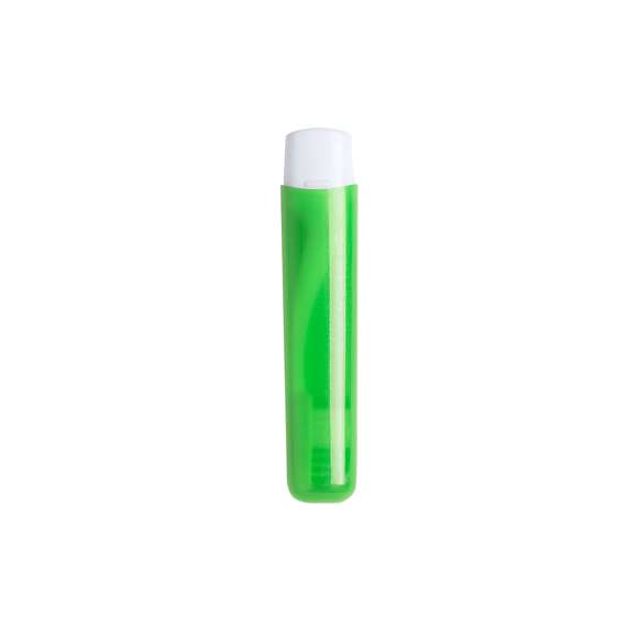  	Cepillo de dientes plegable de suave tacto y llamativo diseño bicolor en amplia gama de colores.
