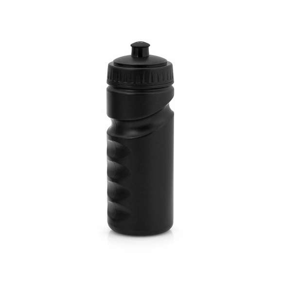 Bidón de 500 ml fabricado en resistente PE. Con diseño ergonómico que se adapta perfectamente a la mano y tapón a rosca con dosificador, que garantiza un sellado perfecto. Disponible en variada gama de colores.