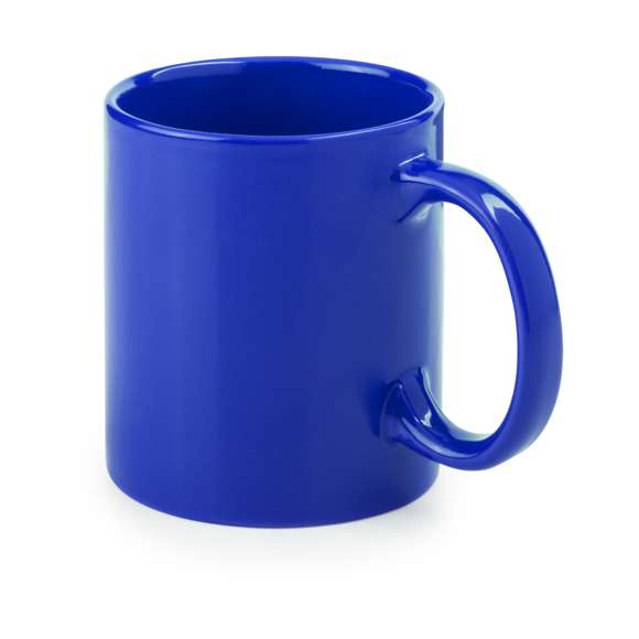Taza de cerámica de 370ml de capacidad en divertida y amplia gama de vivos colores. Presentada en caja individual.Disponible manual de instrucciones en español e inglés.