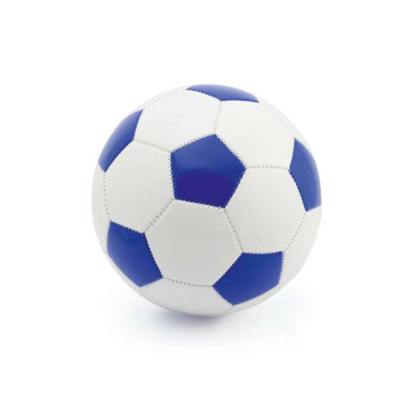 Balón de diseño retro en suave polipiel en tamaño FIFA 5. De diseño bicolor con paneles hexagonales en color blanco y paneles pentagonales en variados colores.