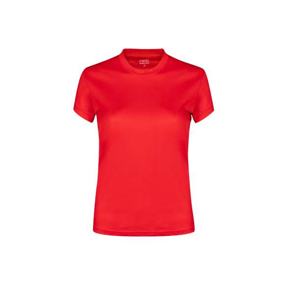 Camiseta técnica para niño en material 100% poliéster transpirable de 135g/m2. Disponible en variada gama de vivos colores y en tallas 4-5, 6-8, 10-12.