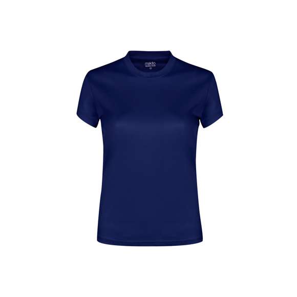 Camiseta técnica para niño en material 100% poliéster transpirable de 135g/m2. Disponible en variada gama de vivos colores y en tallas 4-5, 6-8, 10-12.