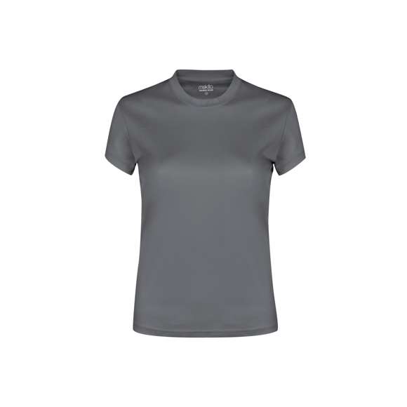 Camiseta técnica para niño en material 100% poliéster transpirable de 135g/m2. Disponible en variada gama de vivos colores y en tallas 4-5, 6-8, 10-12.