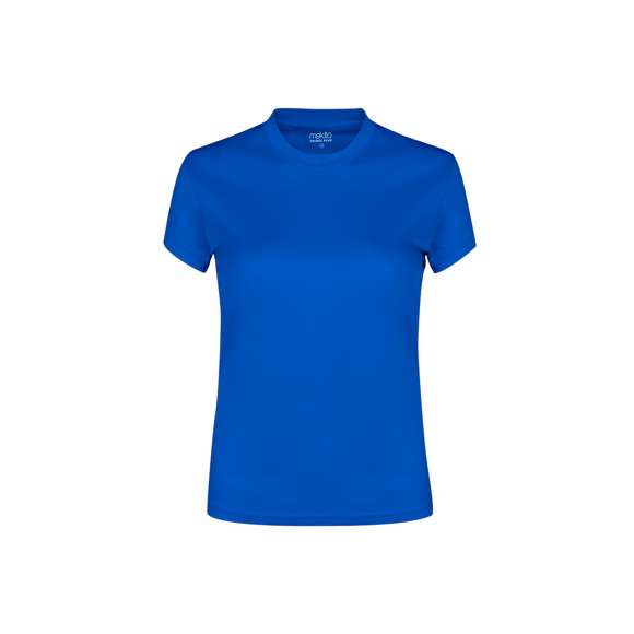 Camiseta técnica para niño en material 100% poliéster transpirable de 135g/m2. Disponible en variada gama de vivos colores y en tallas 4-5, 6-8, 10-12.