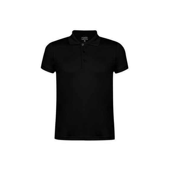 Polo técnico en material 100% poliéster de 180g/m2. Fabricado en cómodo y suave tejido transpirable ofreciendo una temperatura fresca y seca. Cuello elegante con 3 botones de cierre a juego. Disponible en variada gama de colores en tallas S, M, L, XL, XXL.