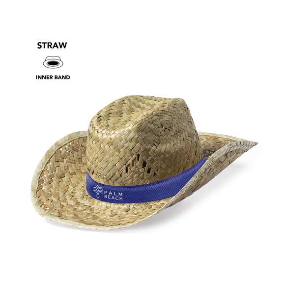 Sombrero de paja. Fabricado con paja trenzada en color verde natural, su forma de confeccionarlo hace que sea transpirable. Cuenta con una cinta interior para que sea más confortable.
