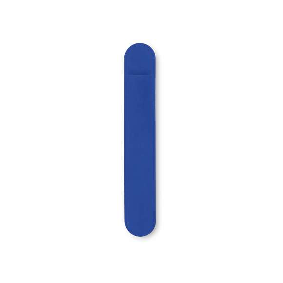 Funda para bolígrafo en suave antelina de vivos colores.