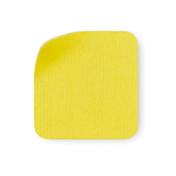  	Limpiador de pantalla de suave microfibra de diseño minimalista, en desenfadados colores y con parte trasera adherente.