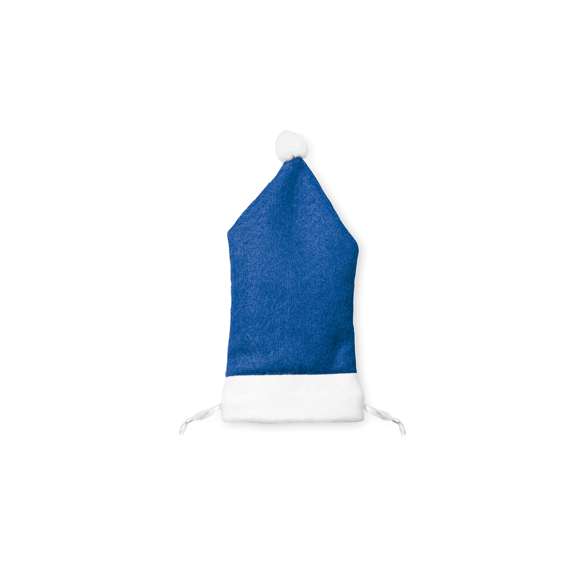 Funda para smartphone en original diseño de gorro de Papá Noel en divertida gama de colores. Con cierres de cordón y en resistente material poliéster.