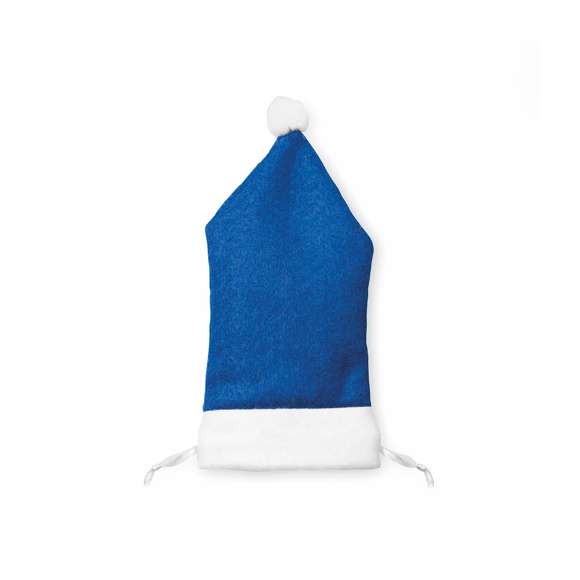 Funda para smartphone en original diseño de gorro de Papá Noel en divertida gama de colores. Con cierres de cordón y en resistente material poliéster.