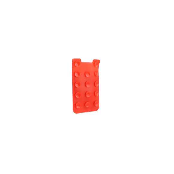  	Funda multiusos en suave silicona y en llamativos colores. Sistema de fijación mediante ventosa.