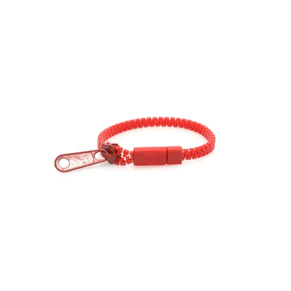 Original pulsera cremallera en variados colores de alegre diseño. Con tirador y cierre a juego.