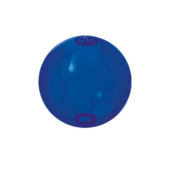  	Balón inflable de PVC en variada gama de alegres colores. De acabado transparente, excepto color blanco en acabado translúcido.