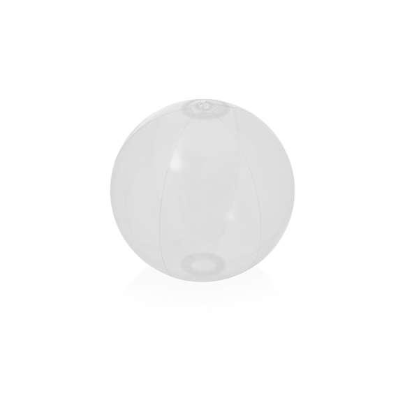  	Balón inflable de PVC en variada gama de alegres colores. De acabado transparente, excepto color blanco en acabado translúcido.
