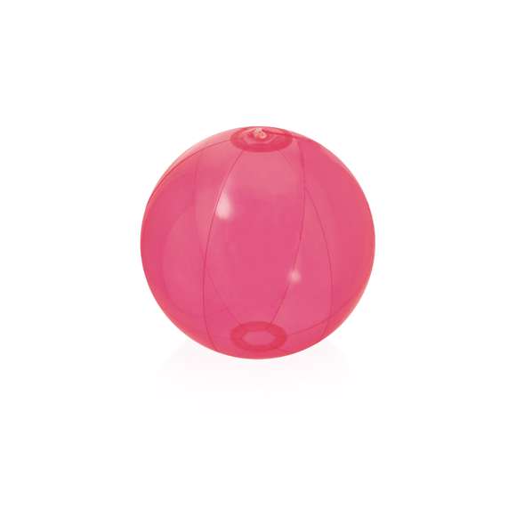  	Balón inflable de PVC en variada gama de alegres colores. De acabado transparente, excepto color blanco en acabado translúcido.