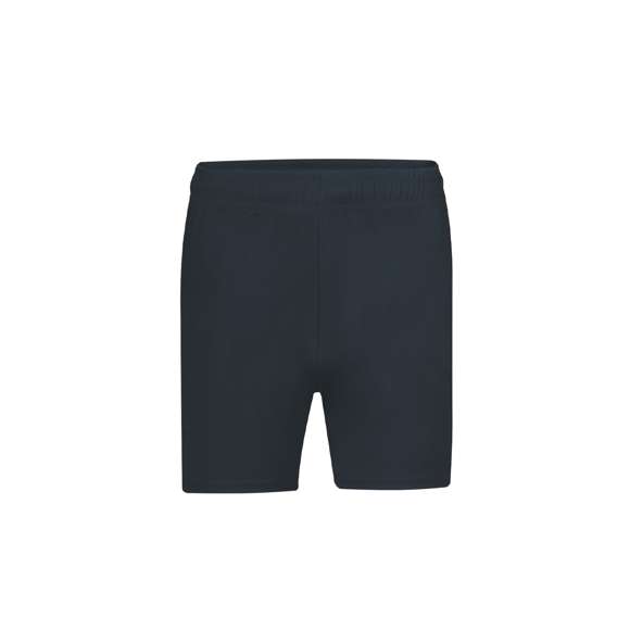Pantalón deportivo en resistente y ligero poliéster de 145g/m2, de tejido transpirable en vivos colores. Disponible en tallas 8-10, 12-14, S, M, L, XL.