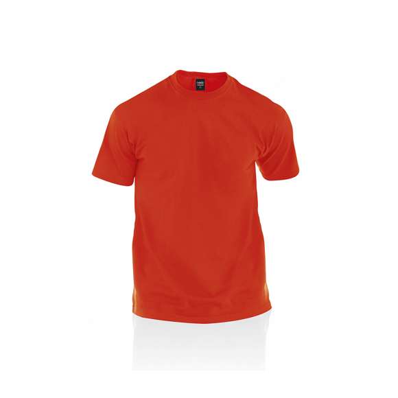Camiseta para adulto de calidad premium en material 100% algodón de 150g/m2. Disponible en extensa gama de vivos colores y en tallas S, M, L, XL, XXL.