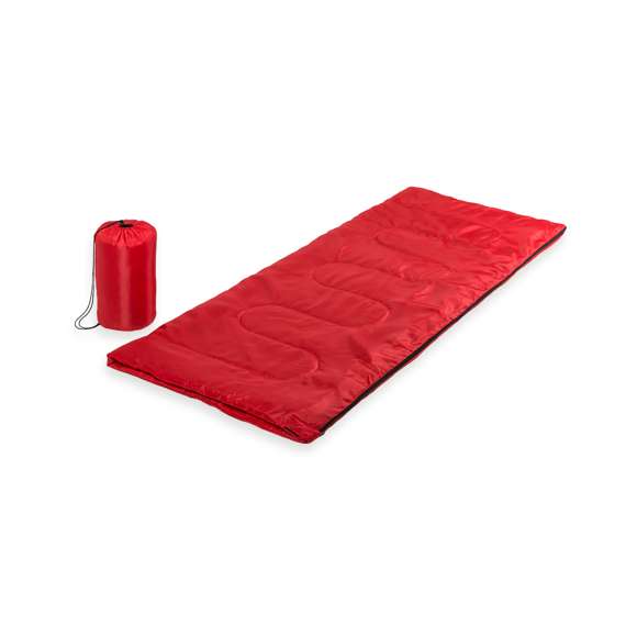 Saco de dormir en variados colores, de suave material con grueso acolchado interior. Con cierre de cremallera de apertura total con doble tirador interior y exterior. Funda autocierre a juego con resistente cordón.