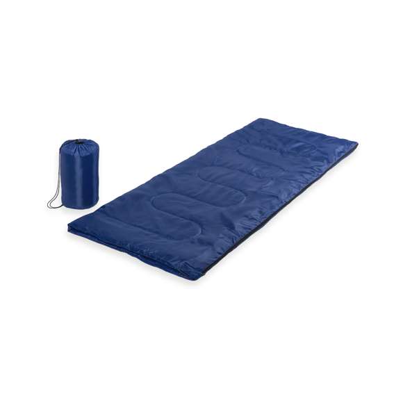 Saco de dormir en variados colores, de suave material con grueso acolchado interior. Con cierre de cremallera de apertura total con doble tirador interior y exterior. Funda autocierre a juego con resistente cordón.