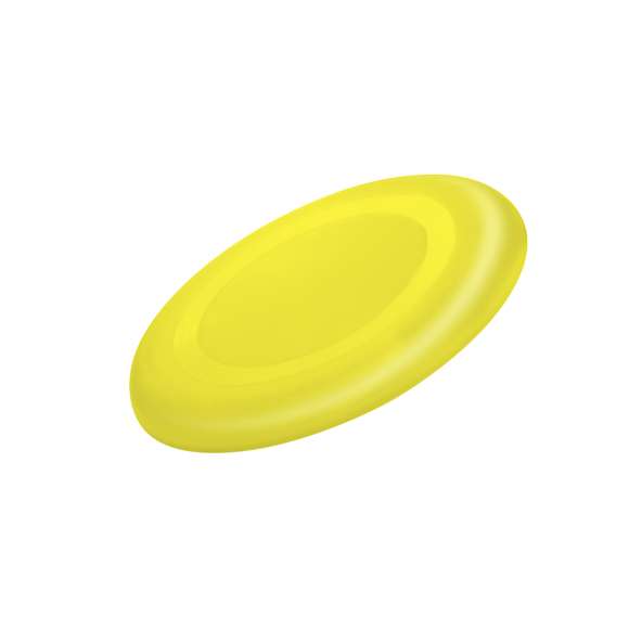 Frisbee de resistente material PP en variada gama de vivos colores.