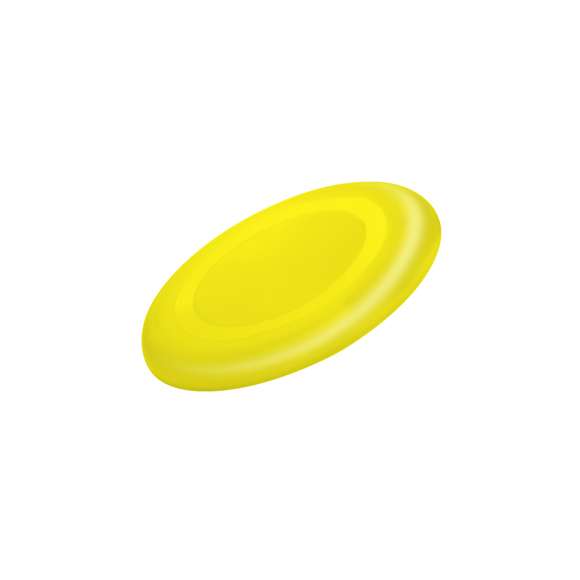 Frisbee de resistente material PP en variada gama de vivos colores.