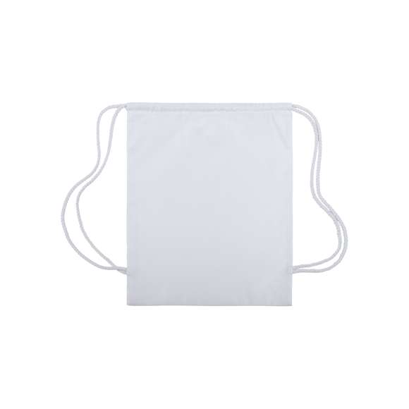 Mochila de cuerdas extra gruesas en suave poliéster 210T de alegres colores y extensa gama de colores. Con cuerdas autocierre a juego.