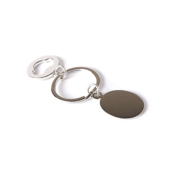 Original llavero metálico con ventosa extraíble en vivos colores. Sólo hay que fijar la ventosa a una superficie plana para colgar el llavero. Con chapa metálica para marcaje en láser.