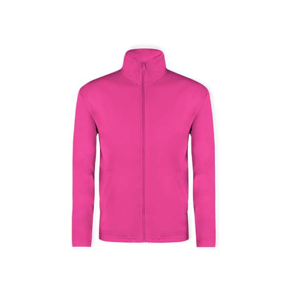 Chaqueta técnica para adulto unisex. Con cierre de cremallera a juego, bolsillos laterales y en material 100% poliéster de 265g/m2. Disponible en variada gama de vivos colores. Tallas S, M, L, XL, XXL.
