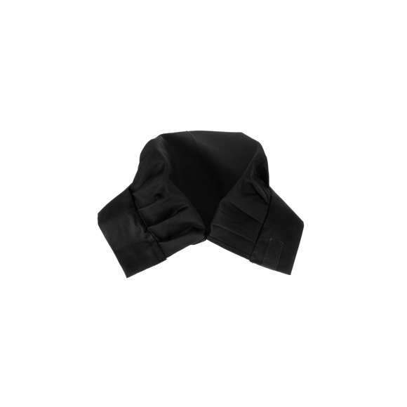 Gorro de cocina en suave y cómodo material TC -combinado de algodón y poliéster- en sobrios colores y con cinta ajustable.
