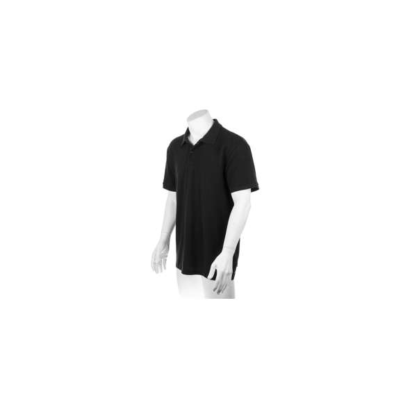 Polo de piqué en material 100% algodón. Con dos botones de cierre a juego y disponible en variada gama de vivos colores. Tallas S, M, L, XL, XXL