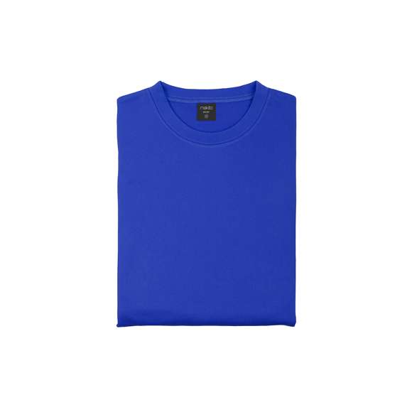 Sudadera técnica para niño unisex. En material 100% poliéster de 265g/m2. Disponible en variada gama de vivos colores. Tallas 4-5, 6-8, 10-12.