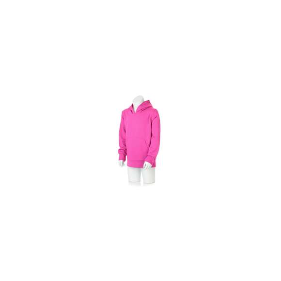 Sudadera técnica para niño unisex. Con capucha, cintas de ajuste, bolsillo tapete frontal y en material 100% poliéster de 265g/m2. Disponible en variada gama de vivos colores. Tallas 4-5, 6-8, 10-12.