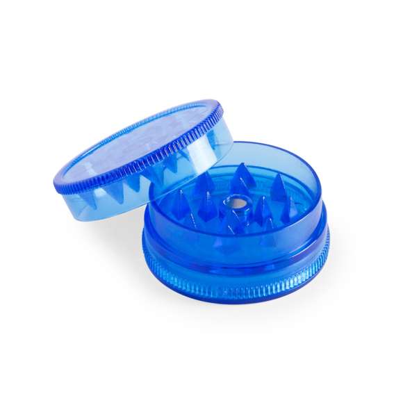 Grinder de púas con cuerpo en variados colores y de acabado en transparente.